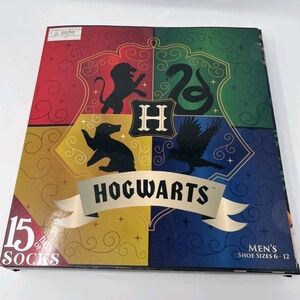 Harry Potter 15 Days of Socks Gift Set – 4 Crew + 11 Low Cut – Wizarding World